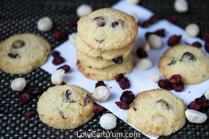 The best Keto Christmas cookies for the holidays. These easy low carb cookies include options with almond flour, cream cheese, stevia, peanut butter, coconut oil and more!