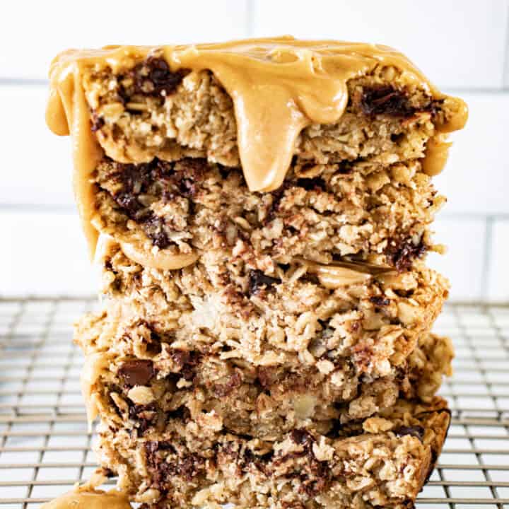 Peanut Butter Chocolate Chip Breakfast Bars 