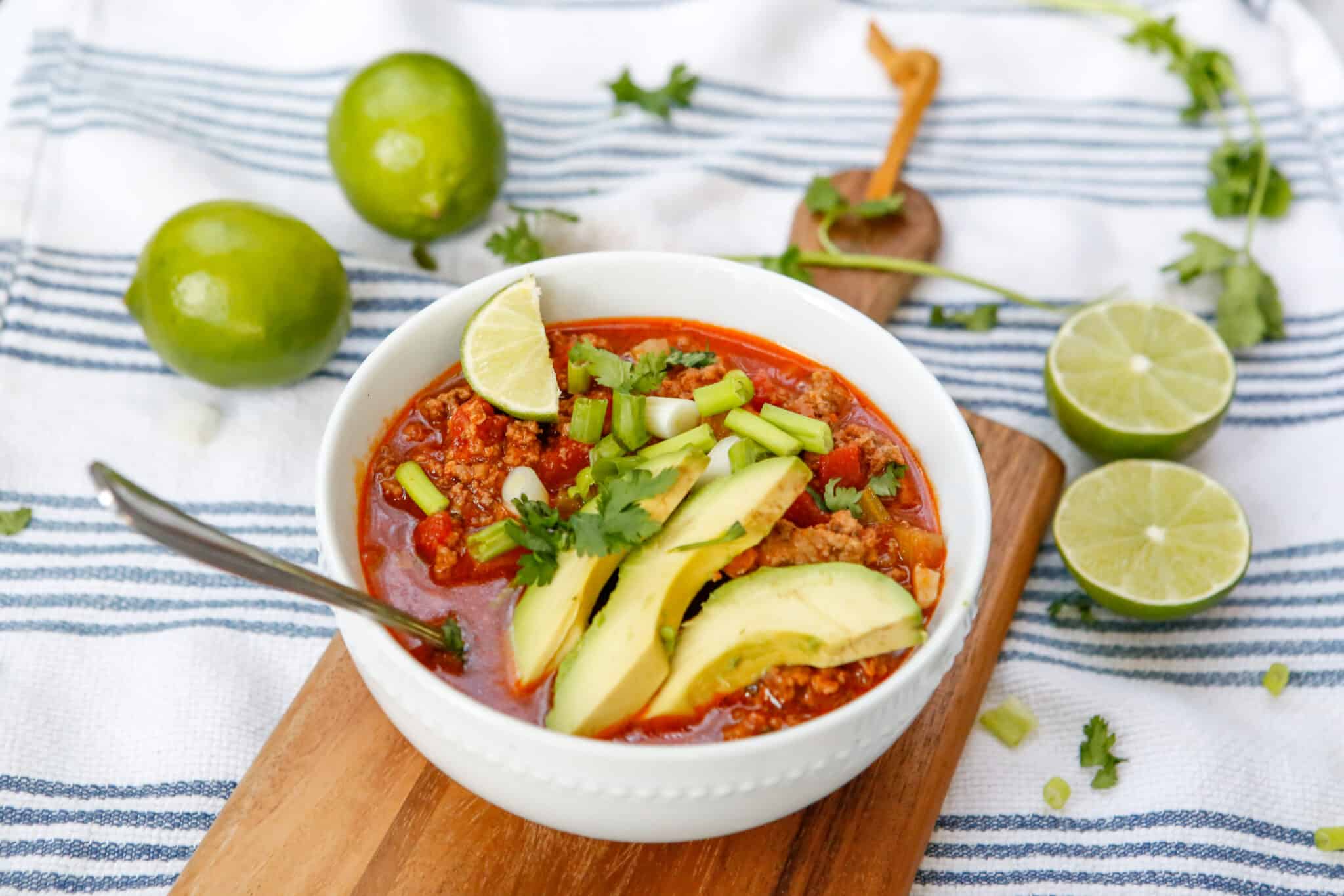 Instant Pot Chili No Beans - One Wholesome Life