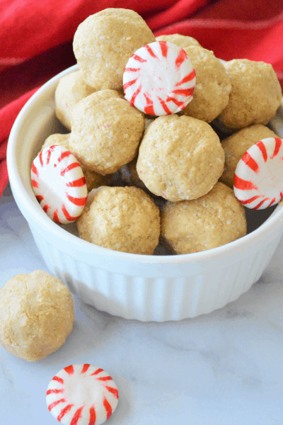 Vanilla Peppermint Protein Balls
