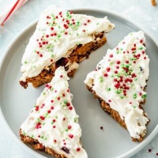 Healthy Cranberry Bliss Bars