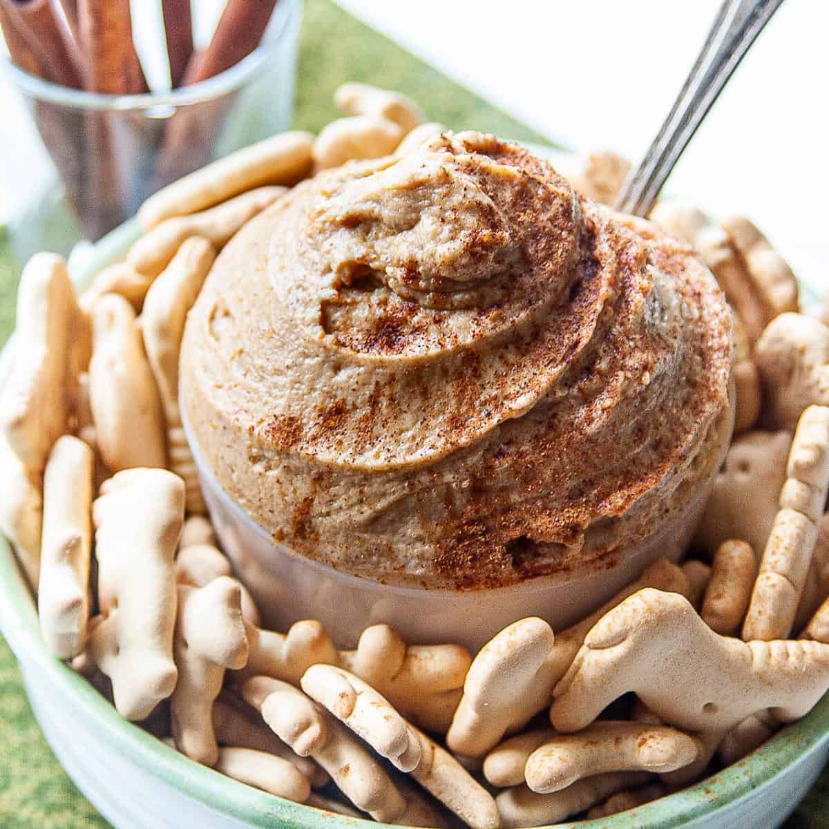 Peanut Butter Greek Yogurt Dip (High Protein)