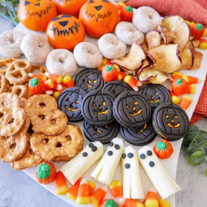 Halloween Snack Tray - One Wholesome Life