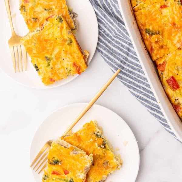 High Protein Breakfast Casserole Recipes - One Wholesome Life