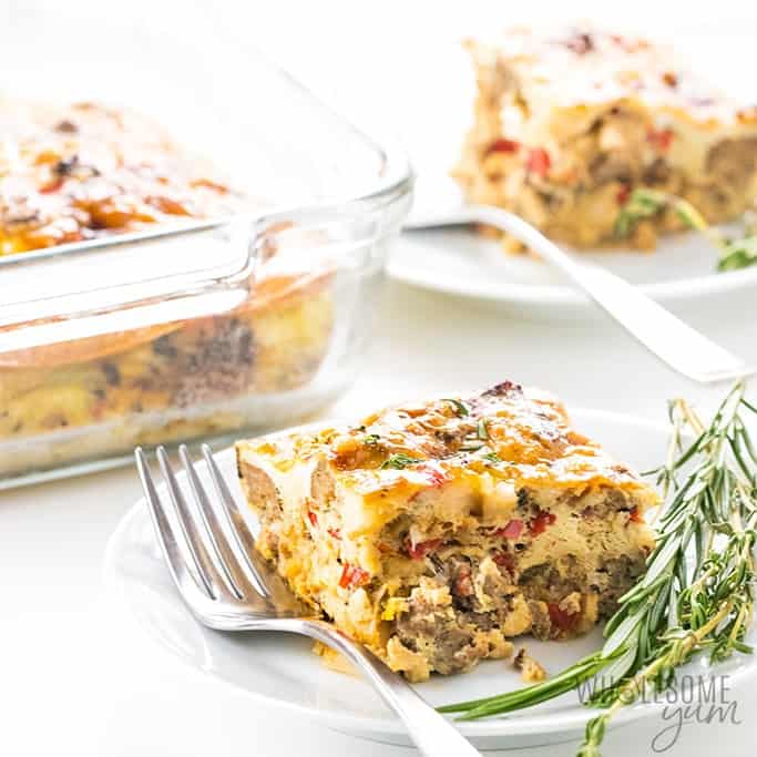 High Protein Breakfast Casserole Recipes - One Wholesome Life