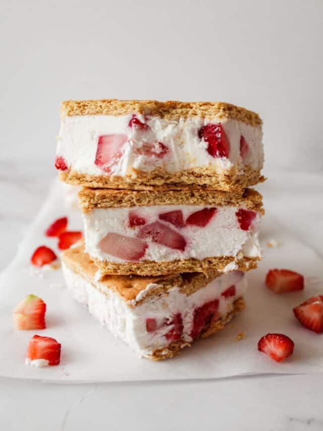 Healthy Ice Cream Sandwiches
