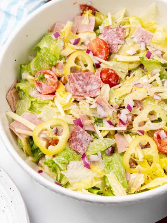 Tiktok Grinder Salad Recipe