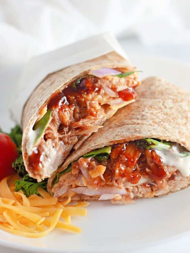 Pulled Chicken Wrap