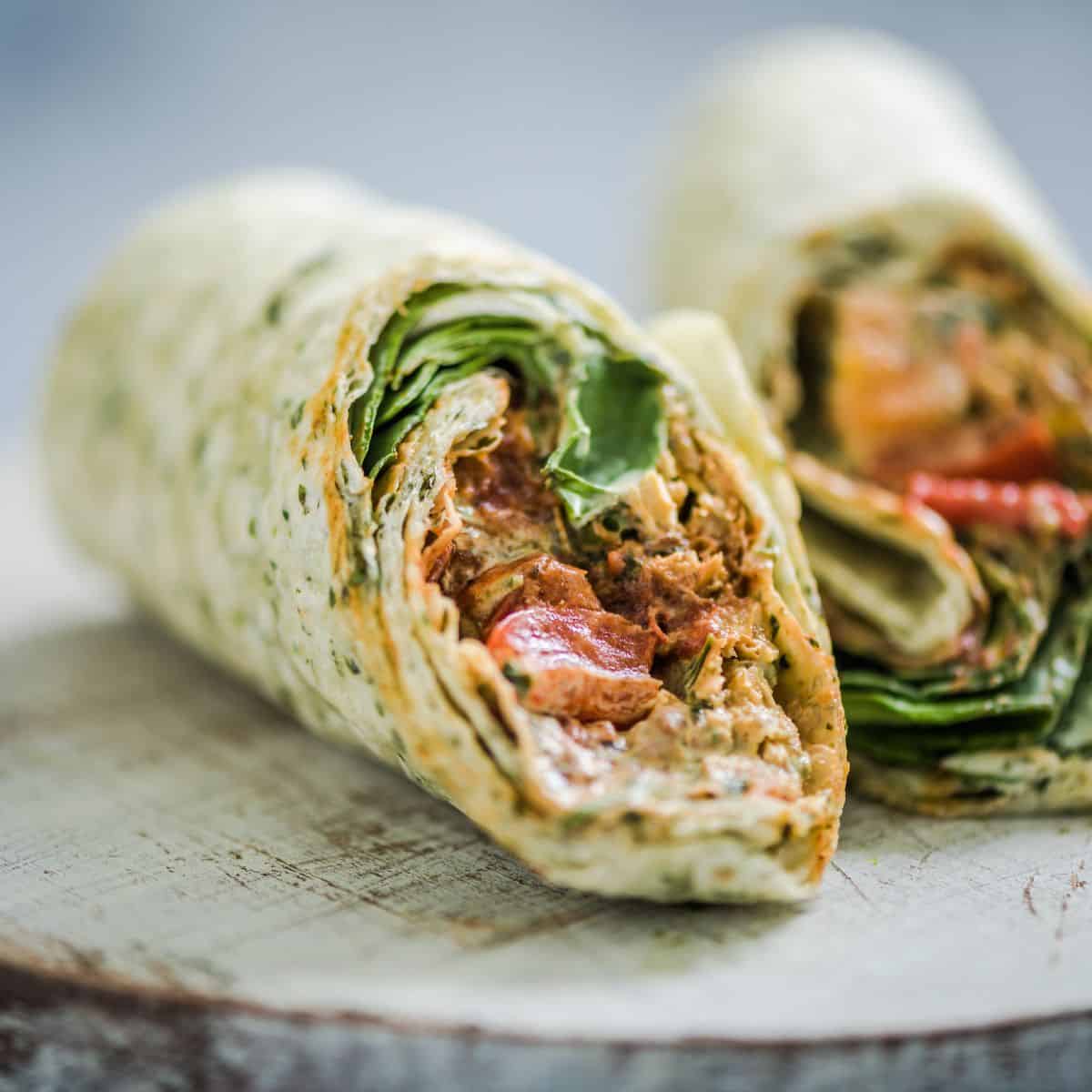 32 Healthy Chicken Wrap Recipes For Lunch