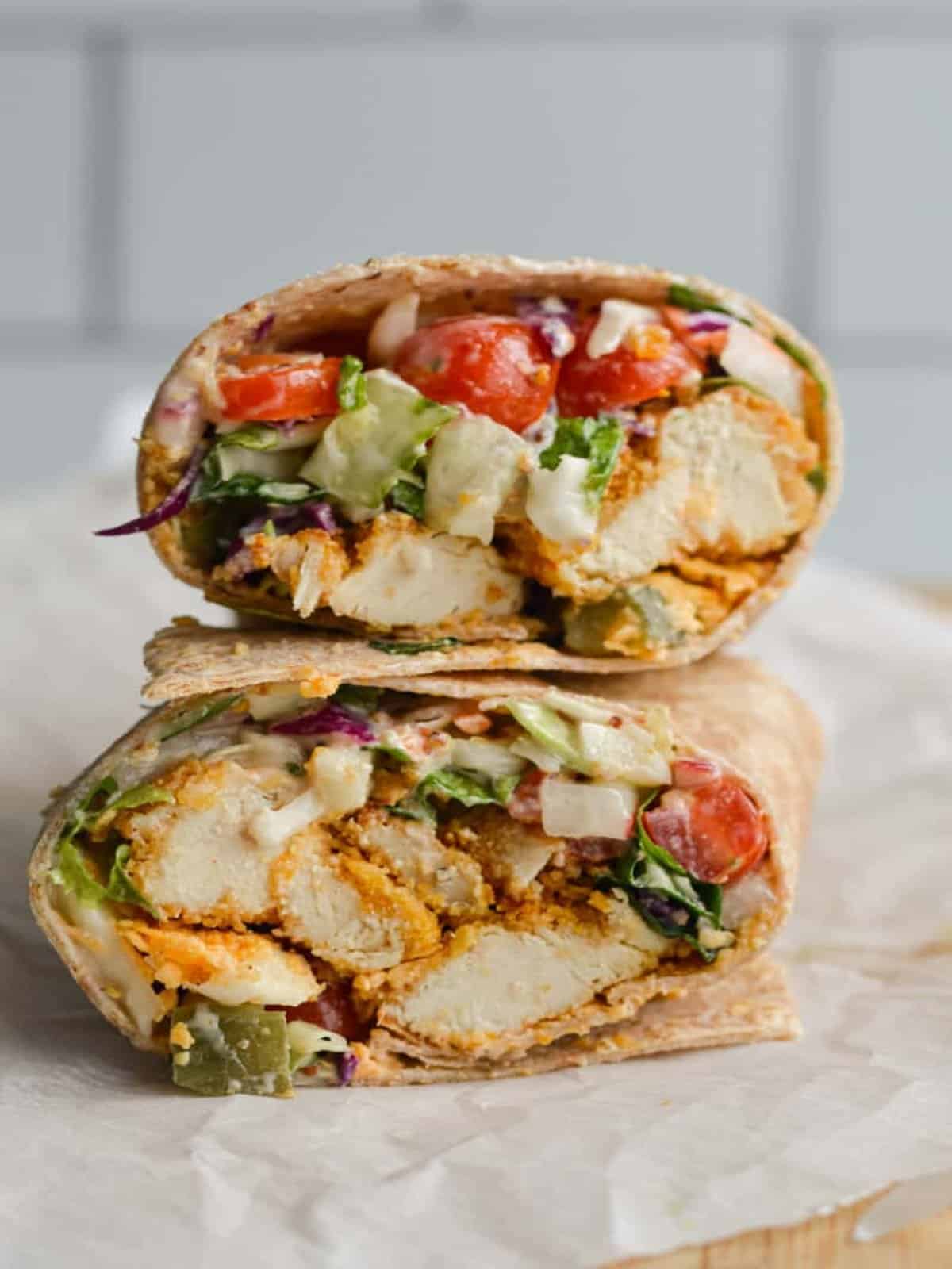 25 Healthy Chicken Wrap Recipes For Lunch or Dinner - Insanely Good