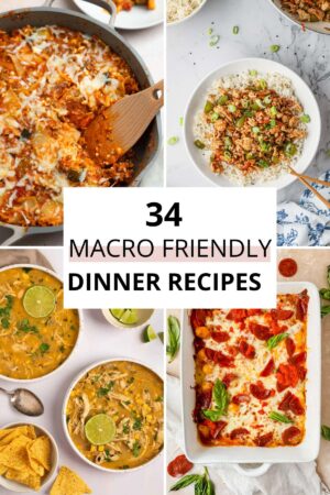 34 Easy Macro Friendly Dinner Recipes - One Wholesome Life