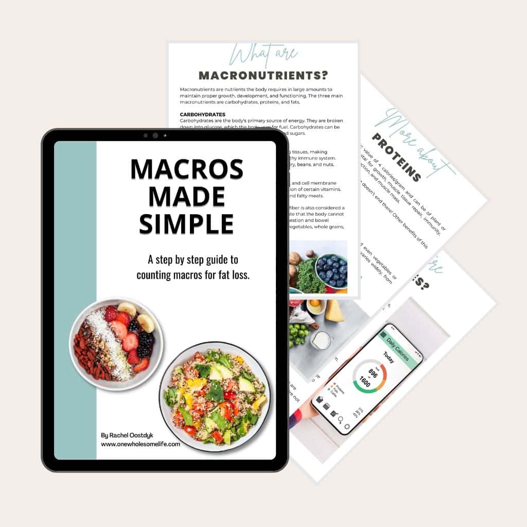 Macros meal simple e-book.
