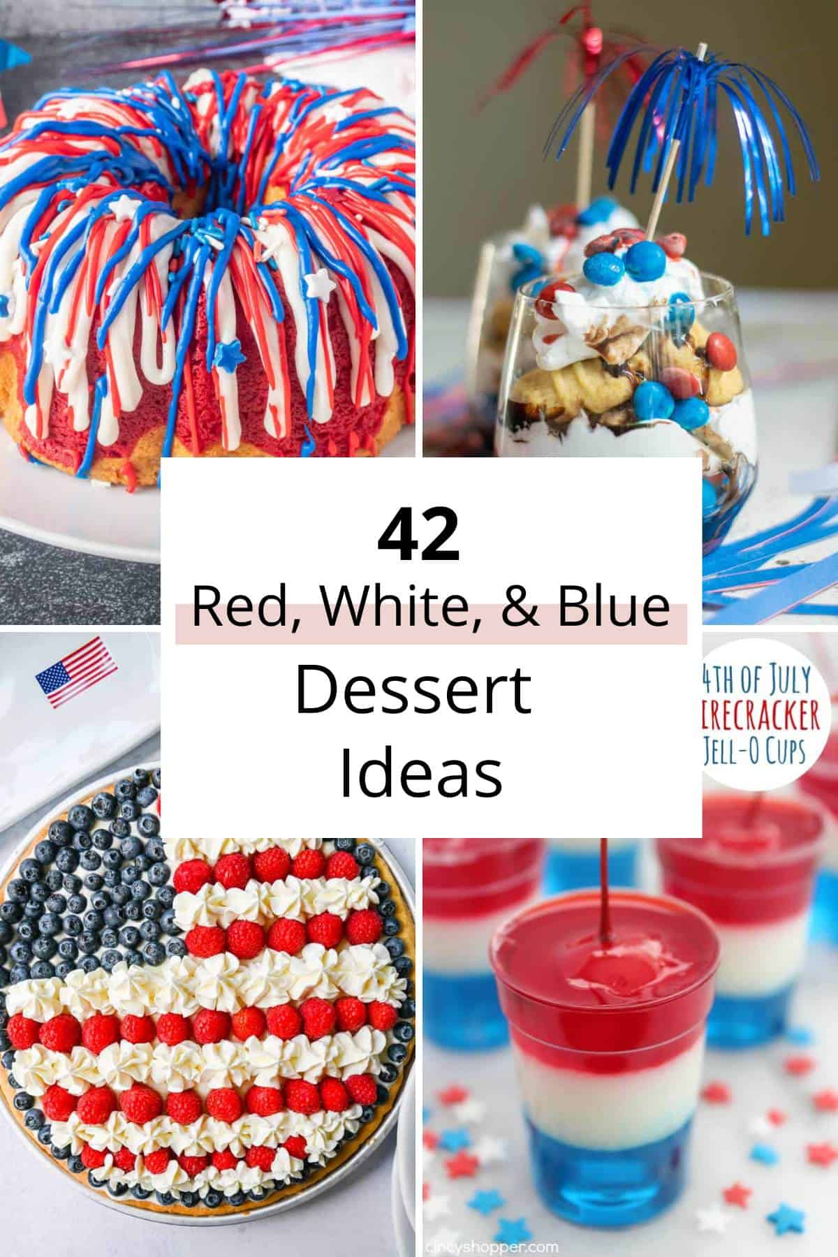 42 Red, White, and Blue Dessert Recipes