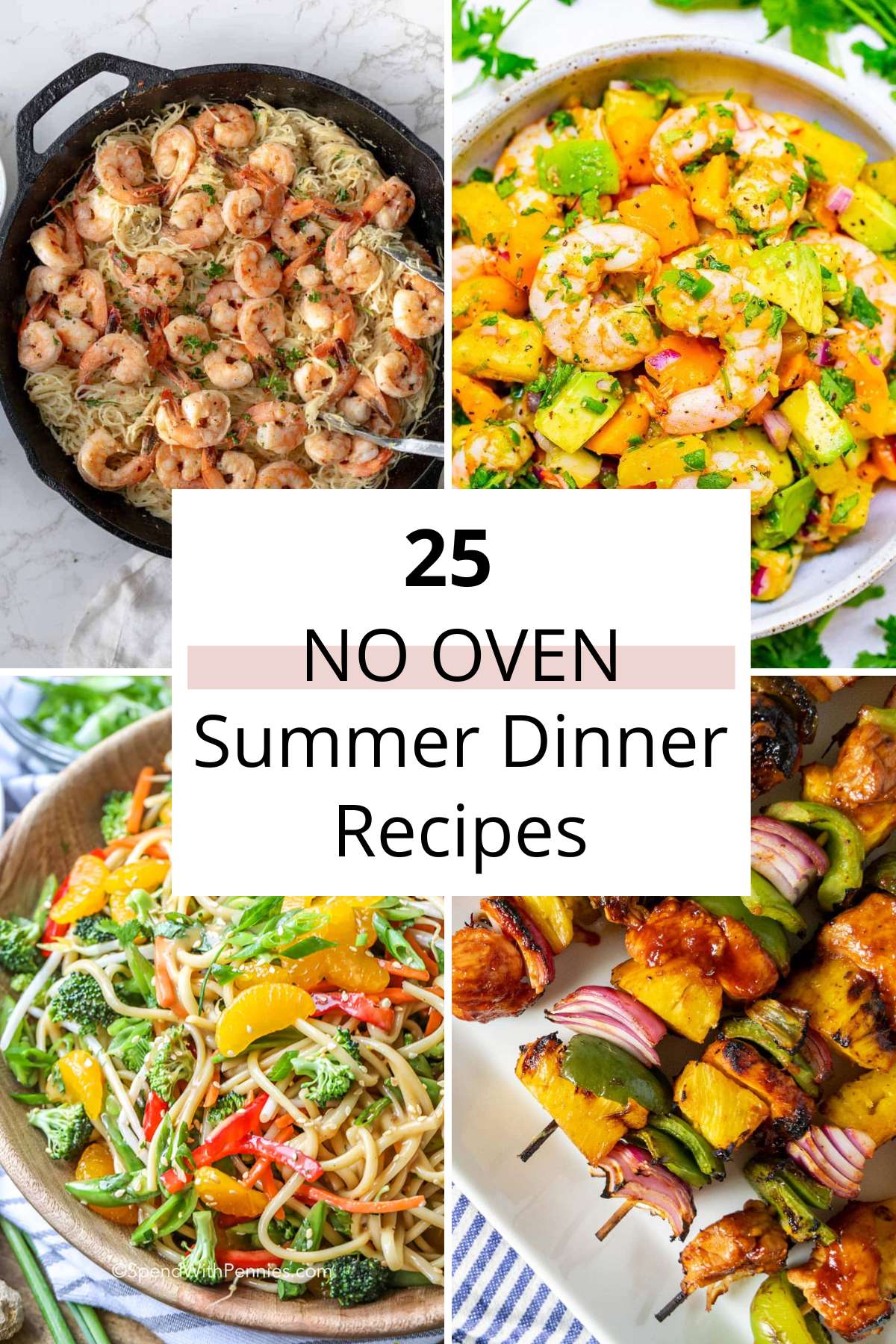 25 Easy No Oven Dinners for Summer