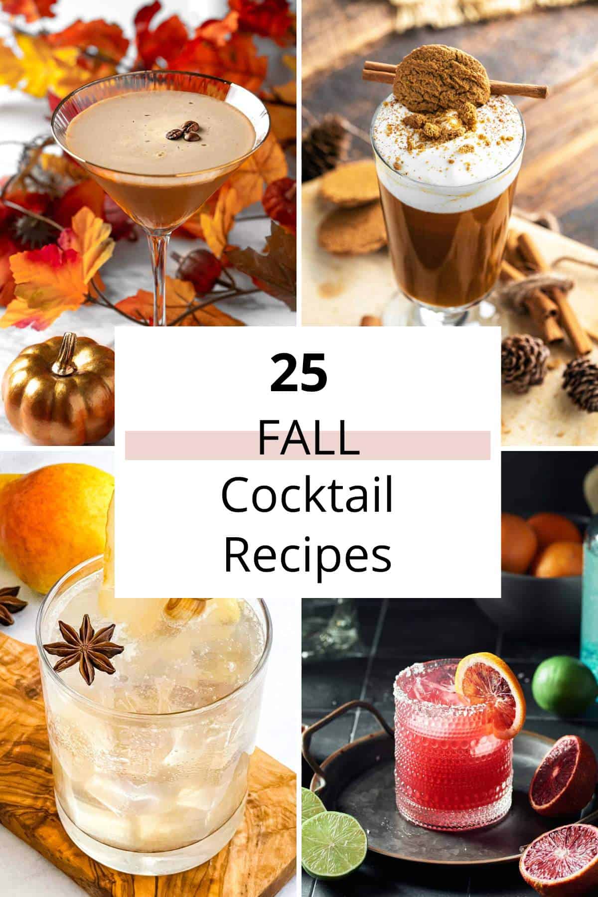 25 Easy Fall Cocktail Recipes