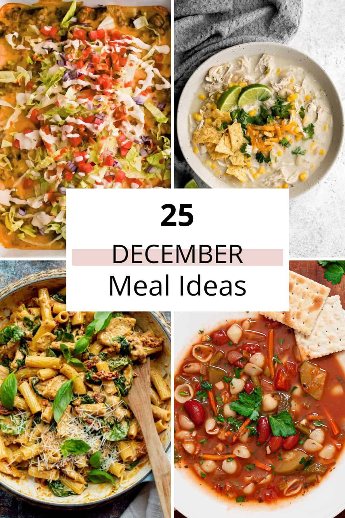 25 December Meal Ideas