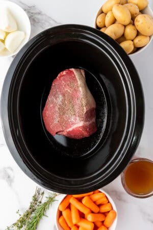 Crock Pot Rump Roast (How to Cook Rump Roast in the Crock Pot)