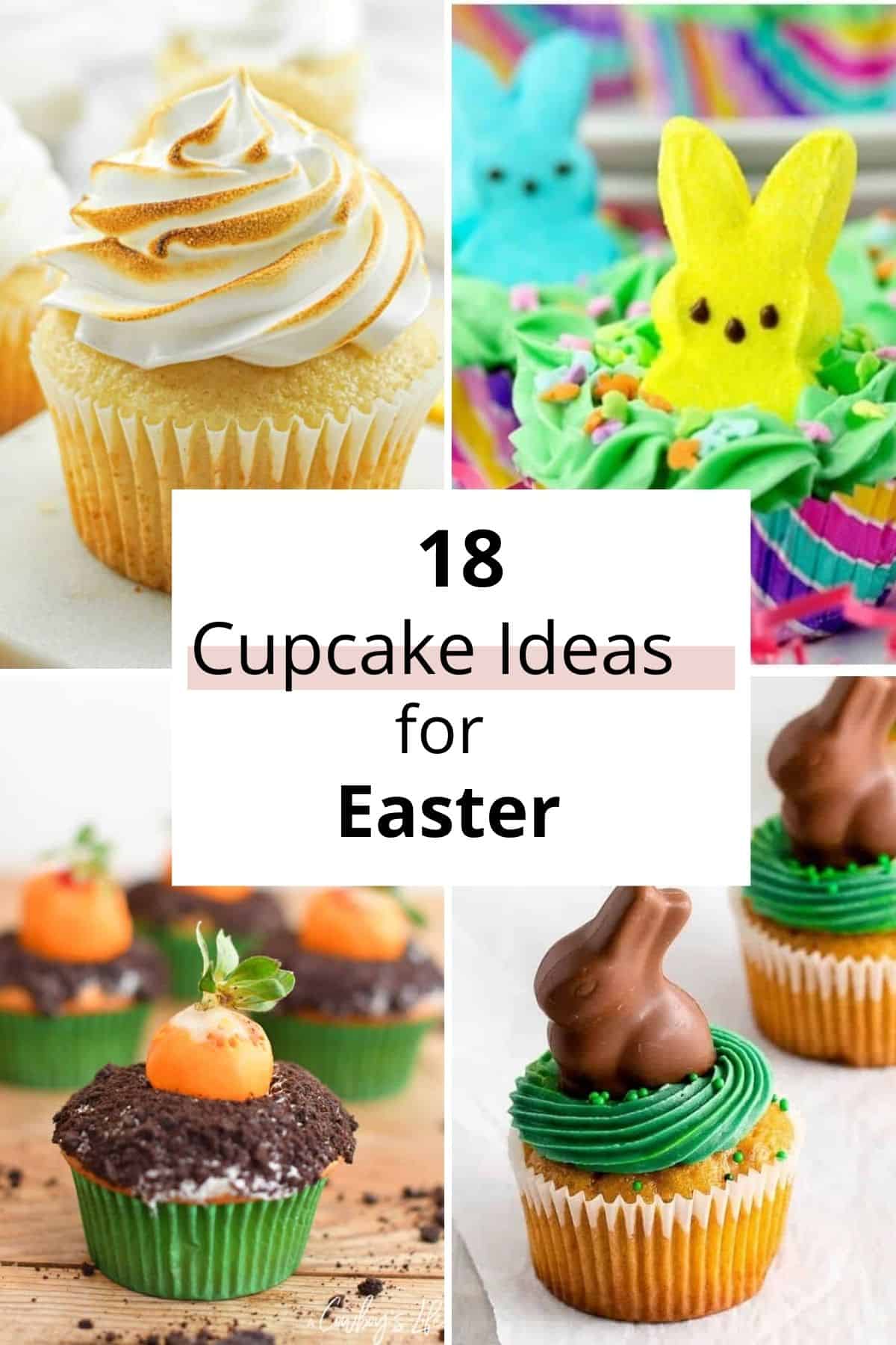 18 Easter Cupcakes