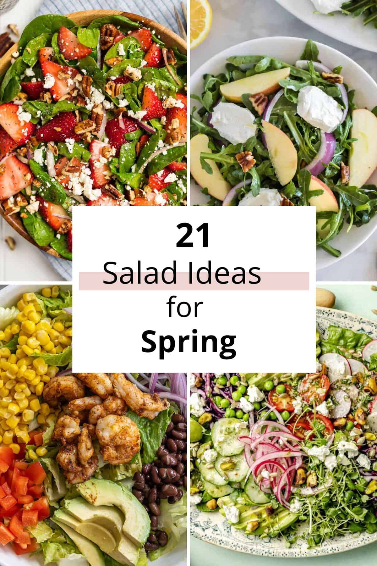 21 Light and Fresh Spring Salad Recipes