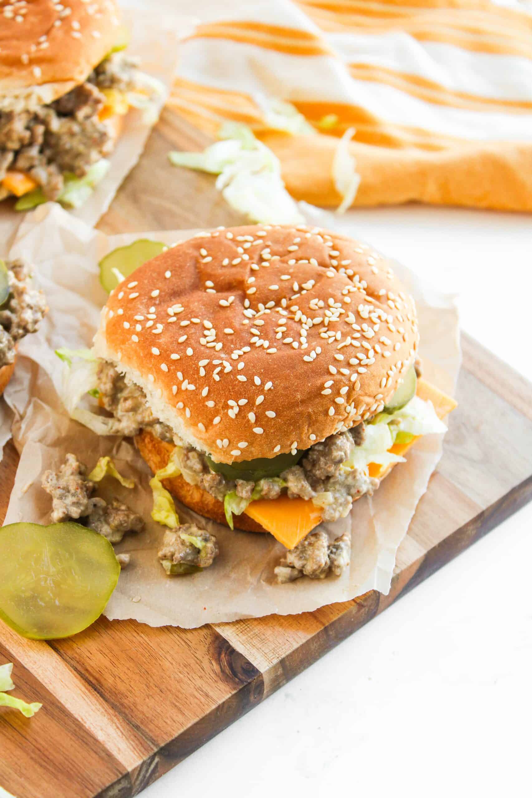 Big Mac Sloppy Joes