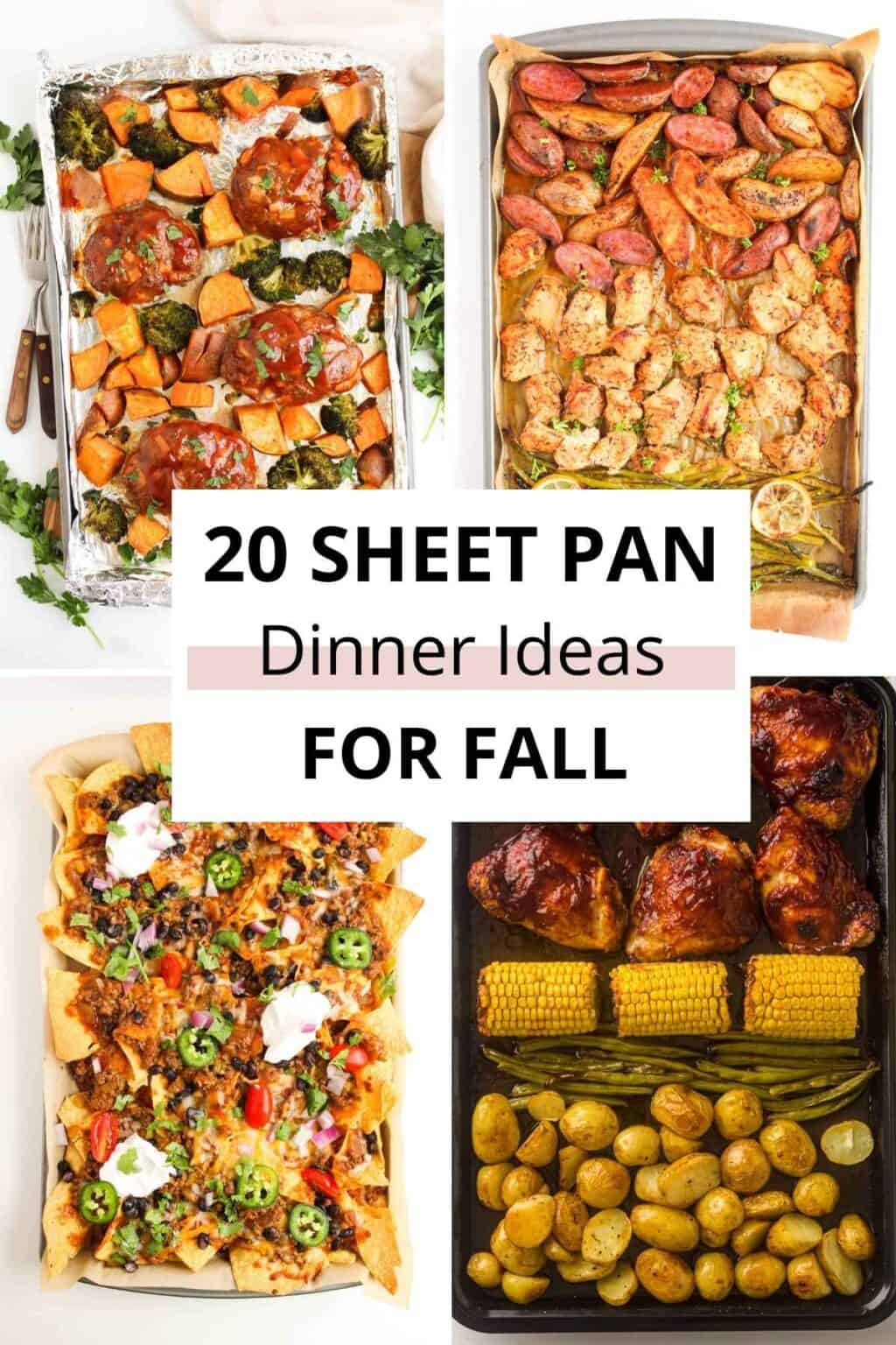 20+ Fall Sheet Pan Dinners for Busy Nights - One Wholesome Life
