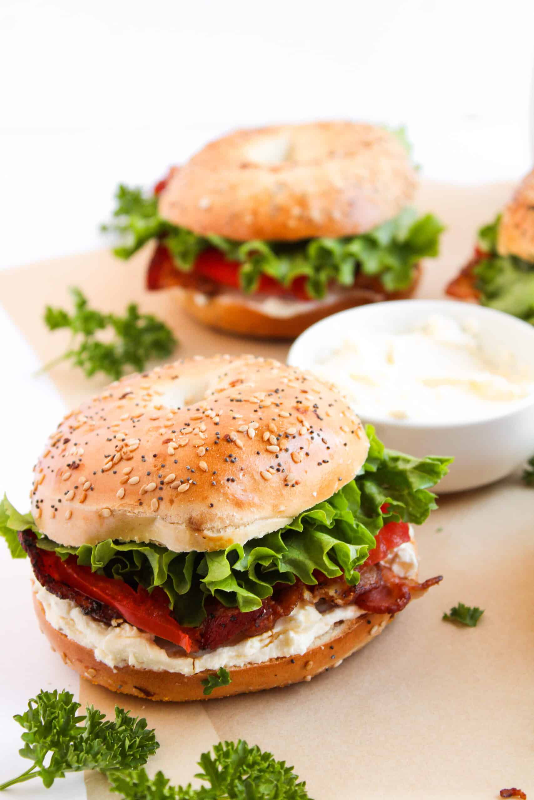 BLT Bagel Sandwich