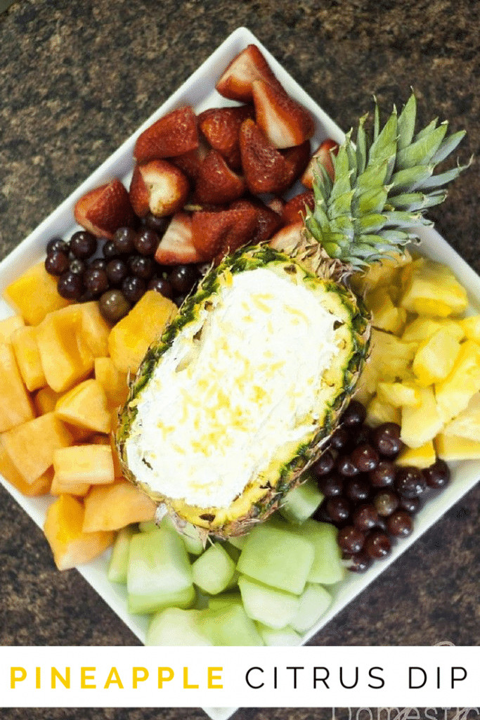 Pineapple & Citrus Fruit Dip