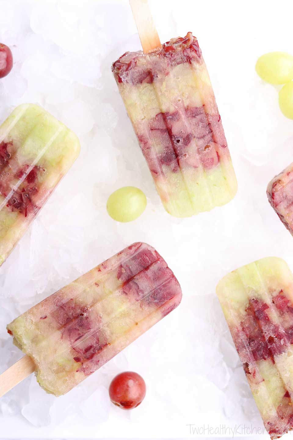 Frozen Grapes on a Stick