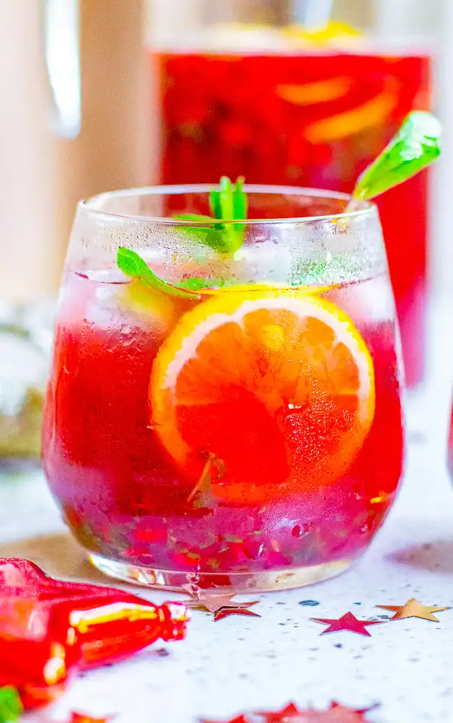 Pomegranate Mojito Punch