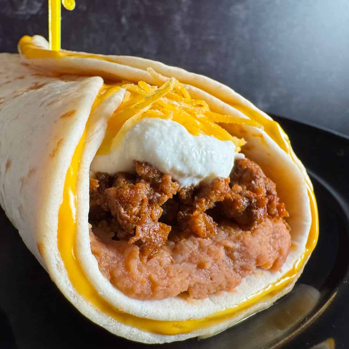 Taco Bell Beefy 5 Layer Burrito Copycat
