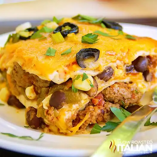 Easy Mexican Lasagna