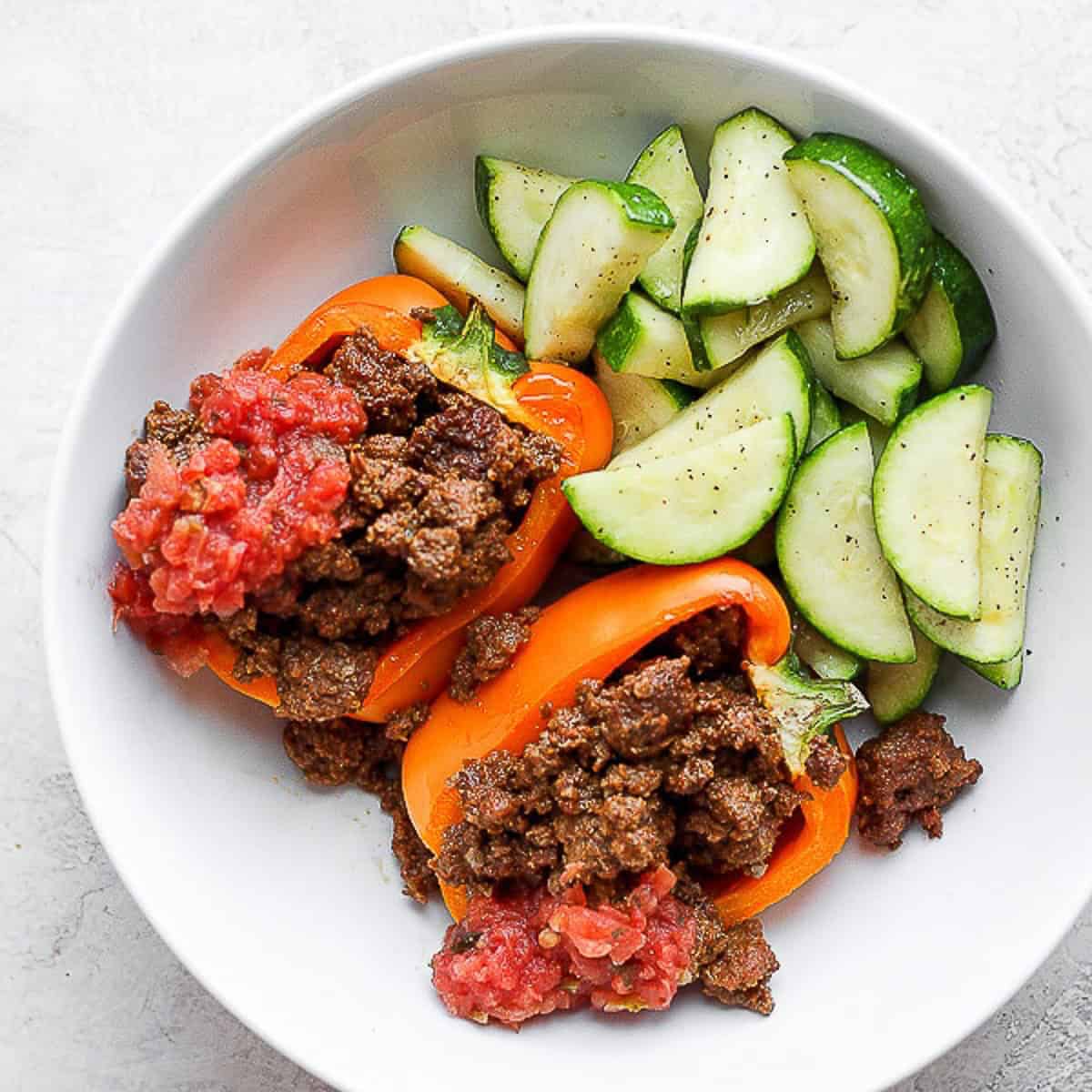 Easy Taco Stuffed Peppers