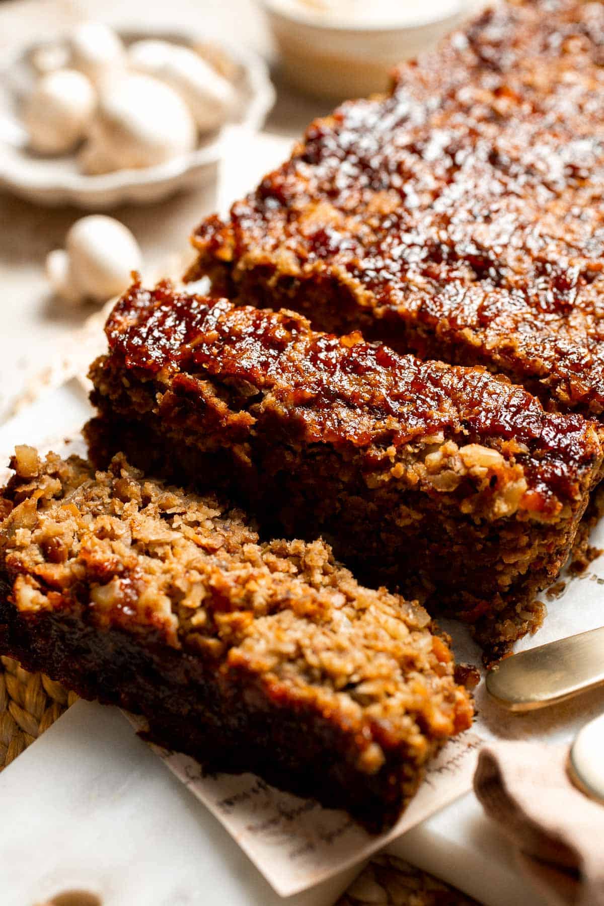 Vegetarian Meatloaf (Lentil Walnut Meatloaf)
