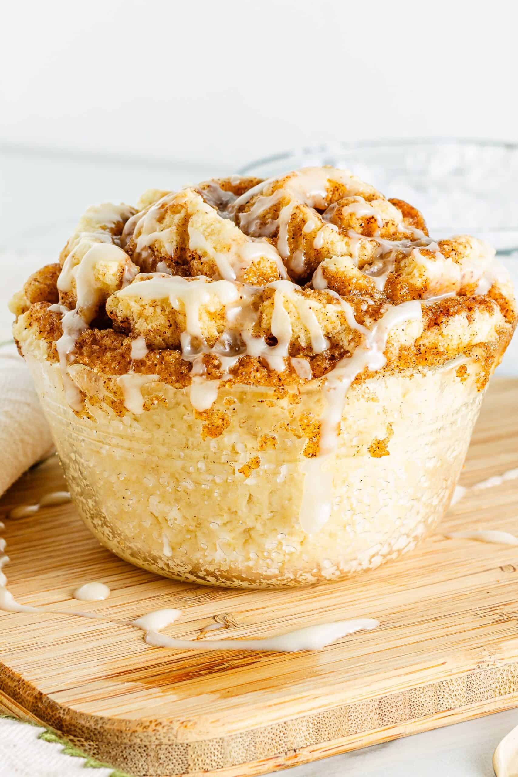 Single Serve Protein Cinnamon Roll