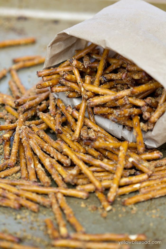 Spicy Ranch Pretzels Sticks