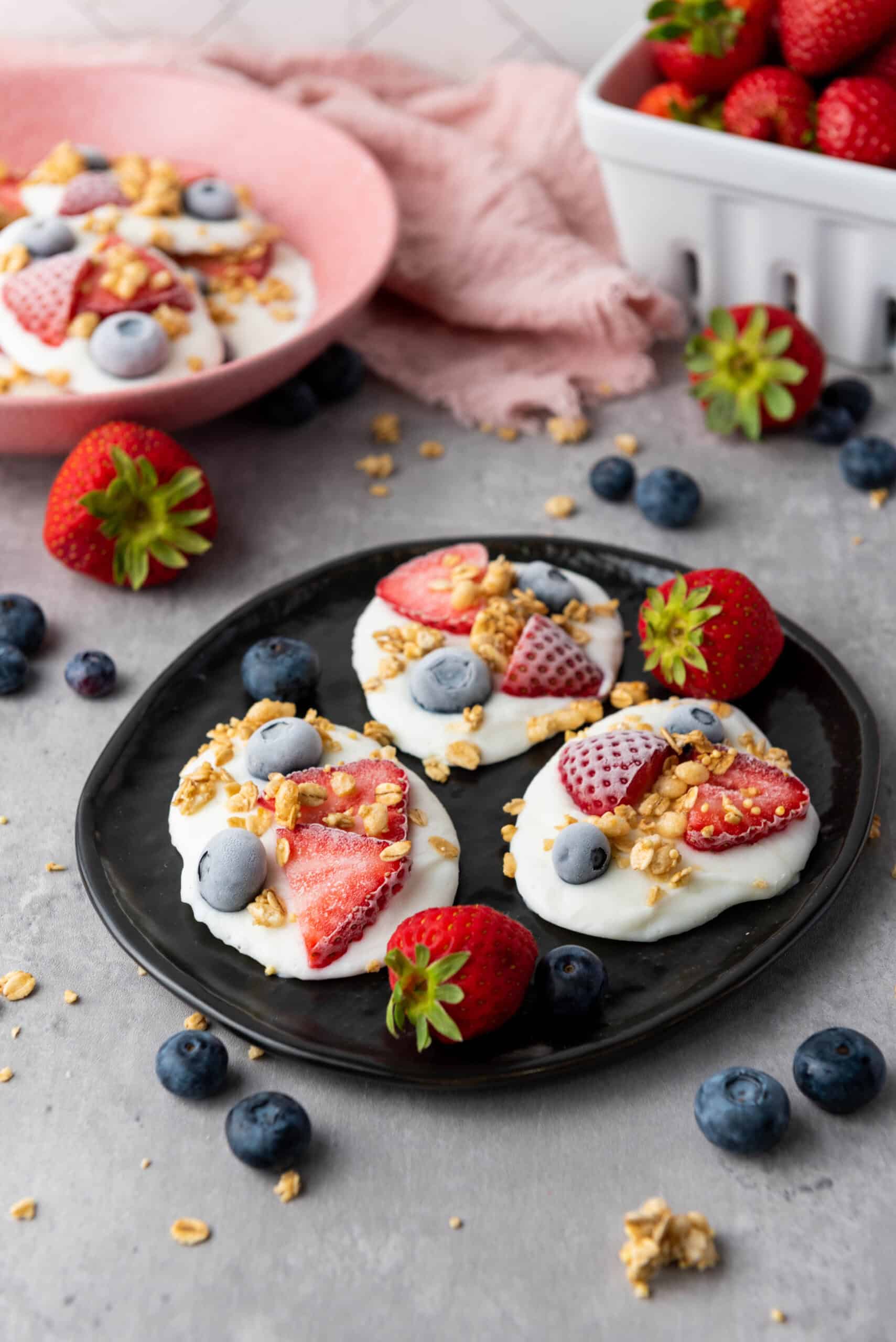 Frozen Vanilla Yogurt Bites