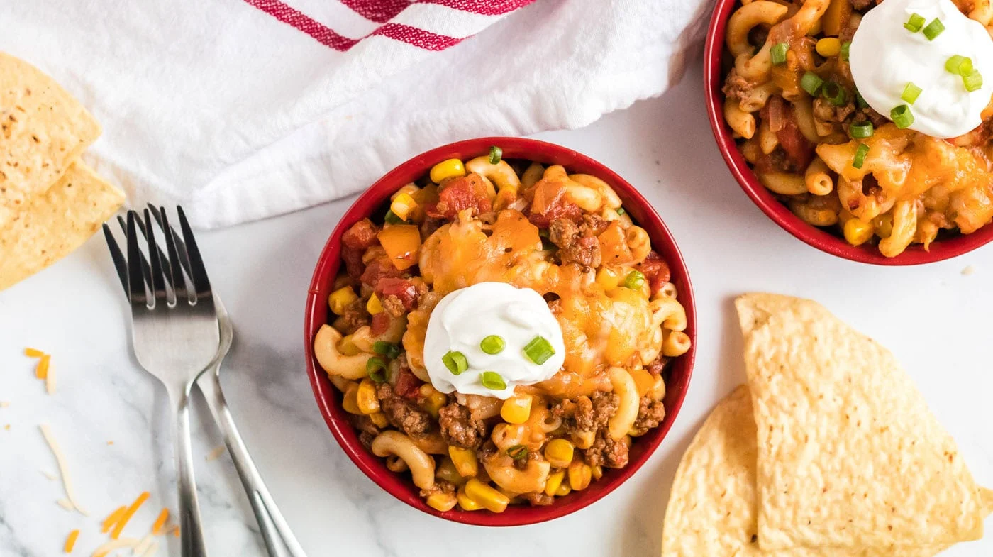 Southwest Ground Beef Casserole