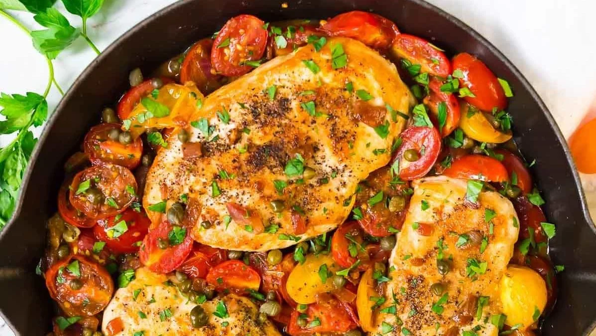 Skillet Tomato Chicken