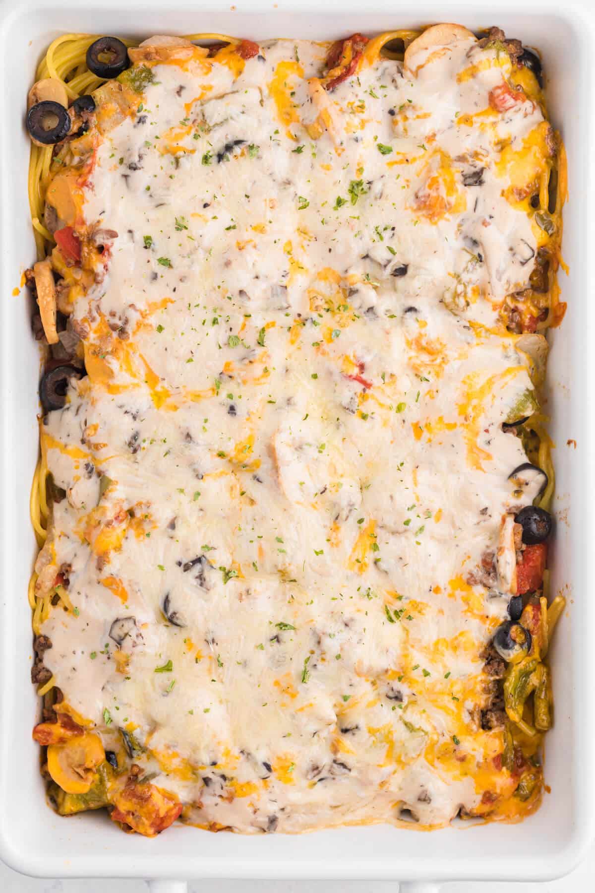 Best Baked Spaghetti Casserole