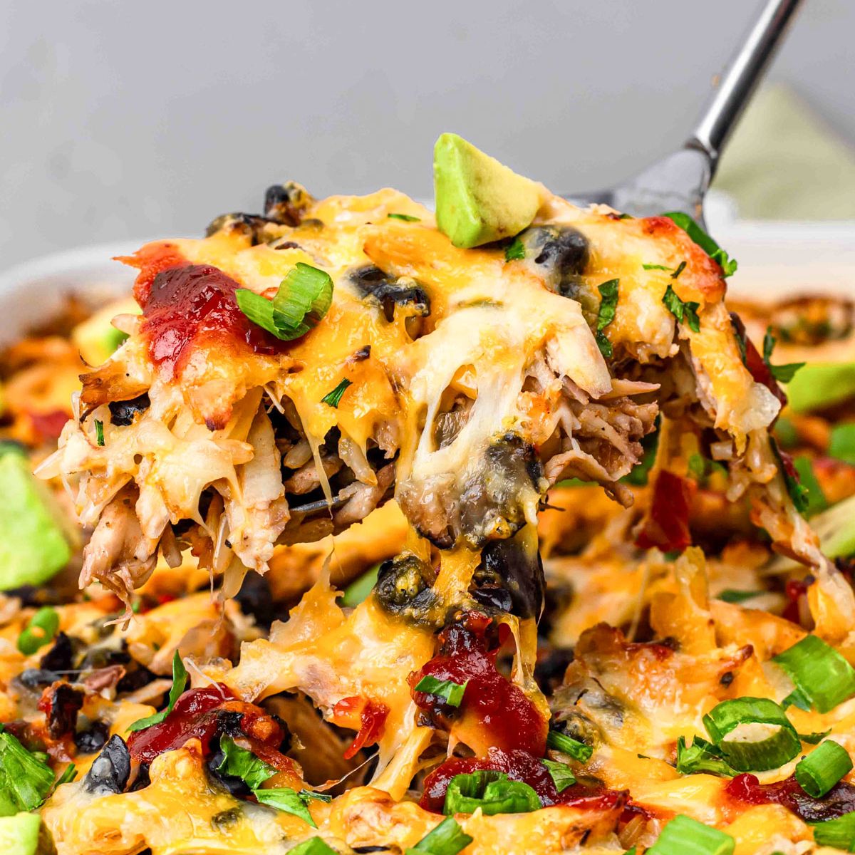 Chicken Burrito Casserole