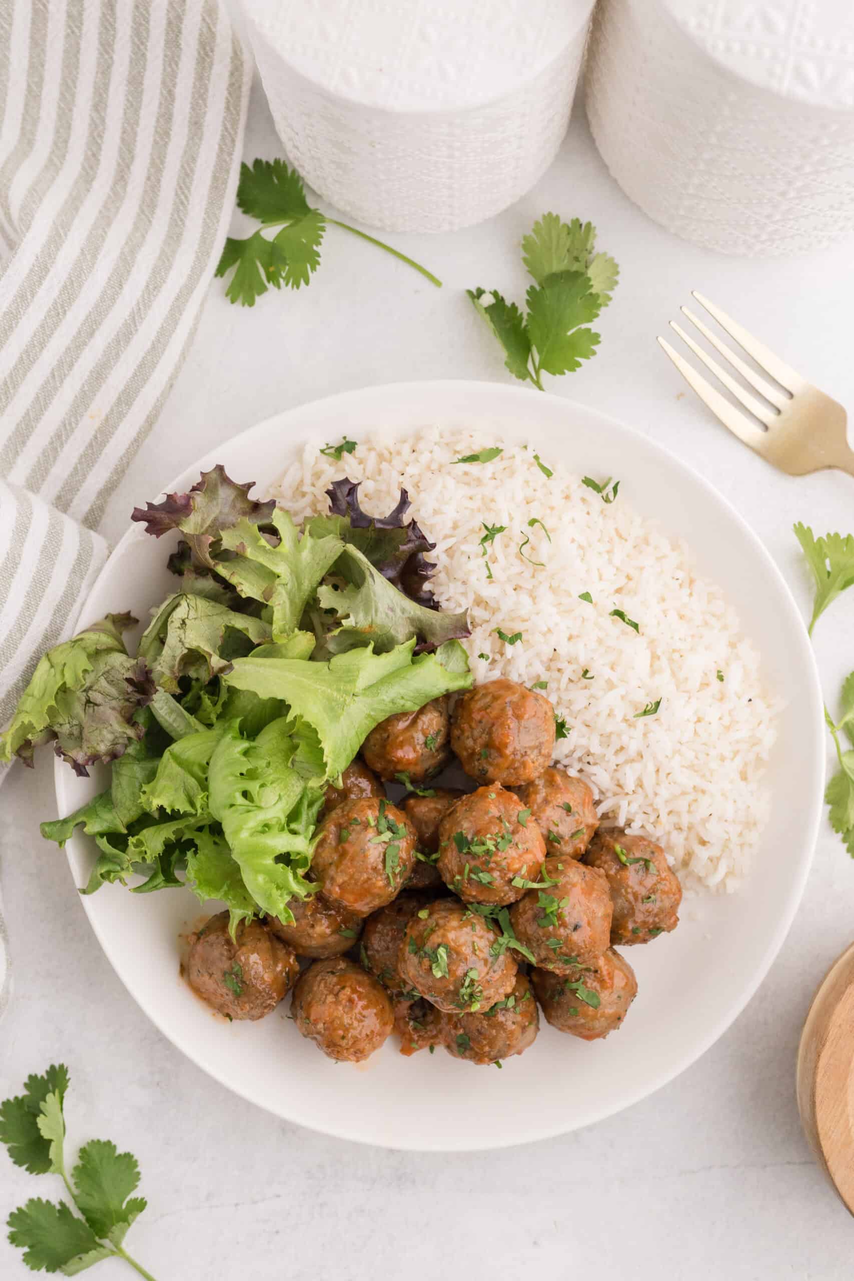Sriracha Meatballs