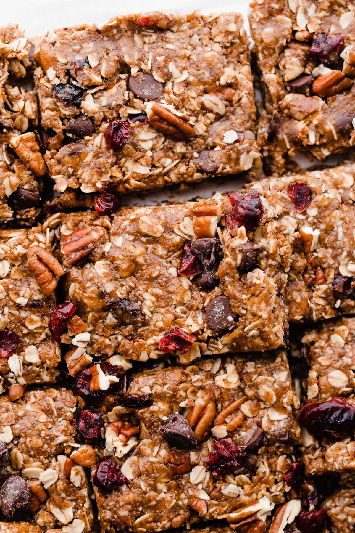 No Bake Granola Bars with Peanut Butter and Oats