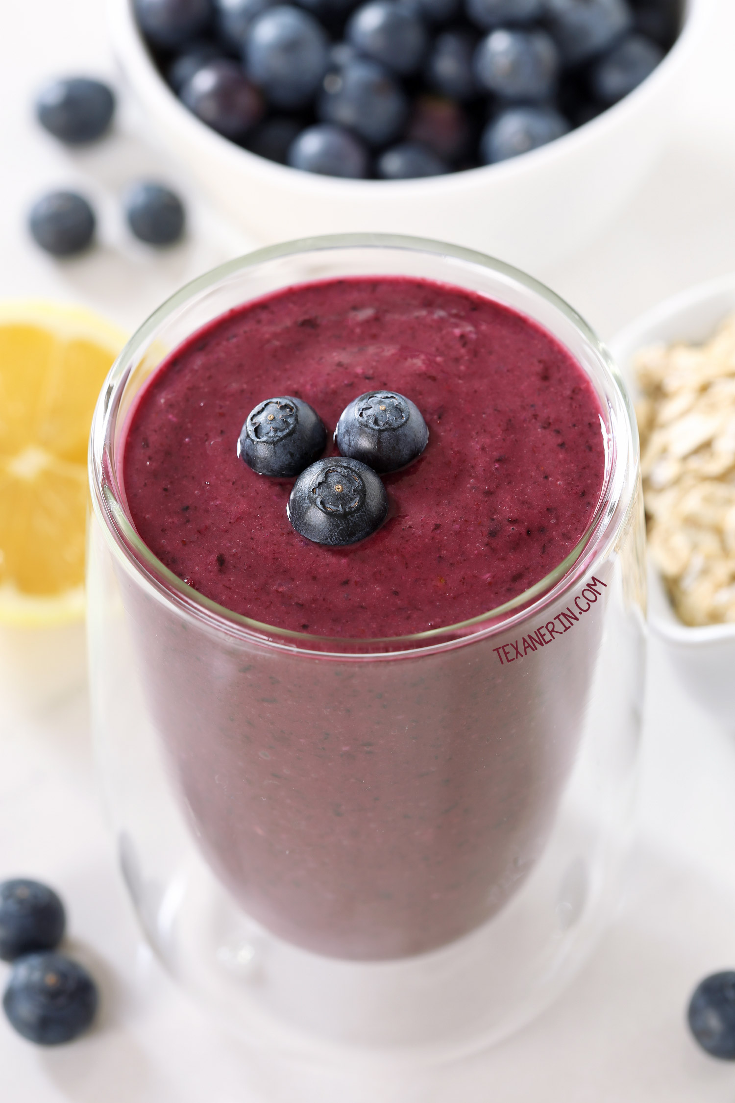 Paleo Blueberry Smoothie