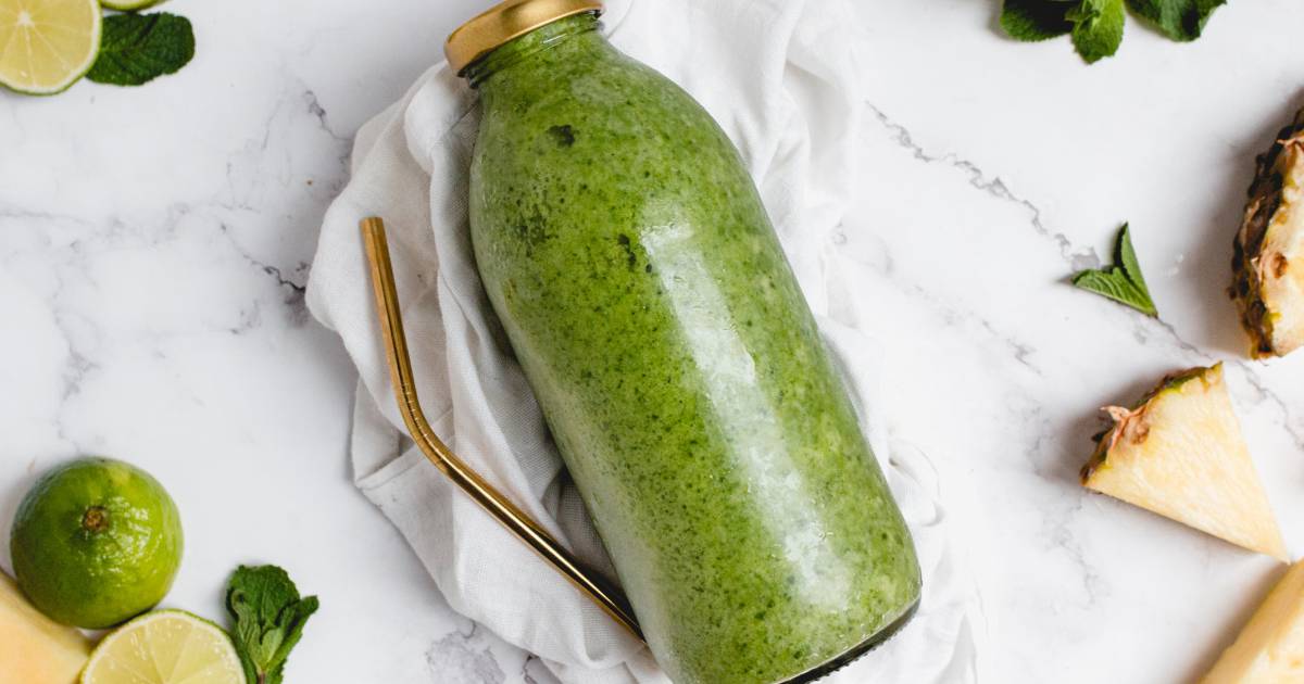 Mint Fruit Smoothie (5 Flavor Options)