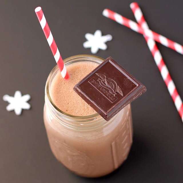 Chocolate Muscle Milk (Healthy Homemade)