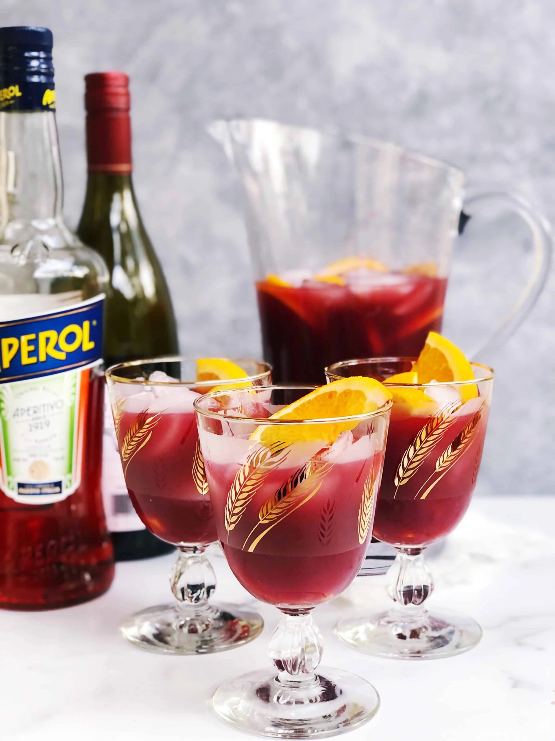 Easy Red Sangria with Aperol