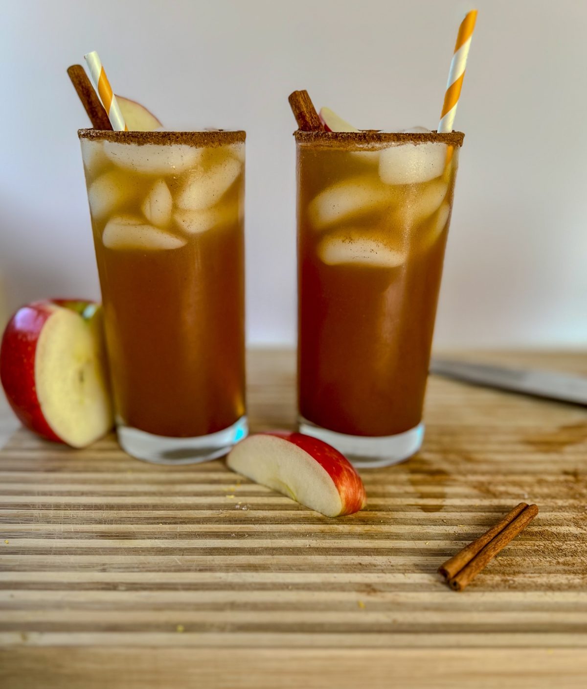 Apple Cider Whiskey Sour