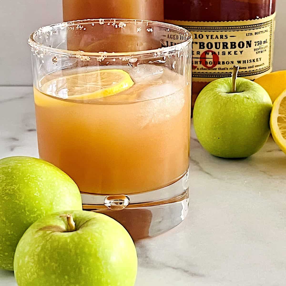 Apple Cider Bourbon Cocktail