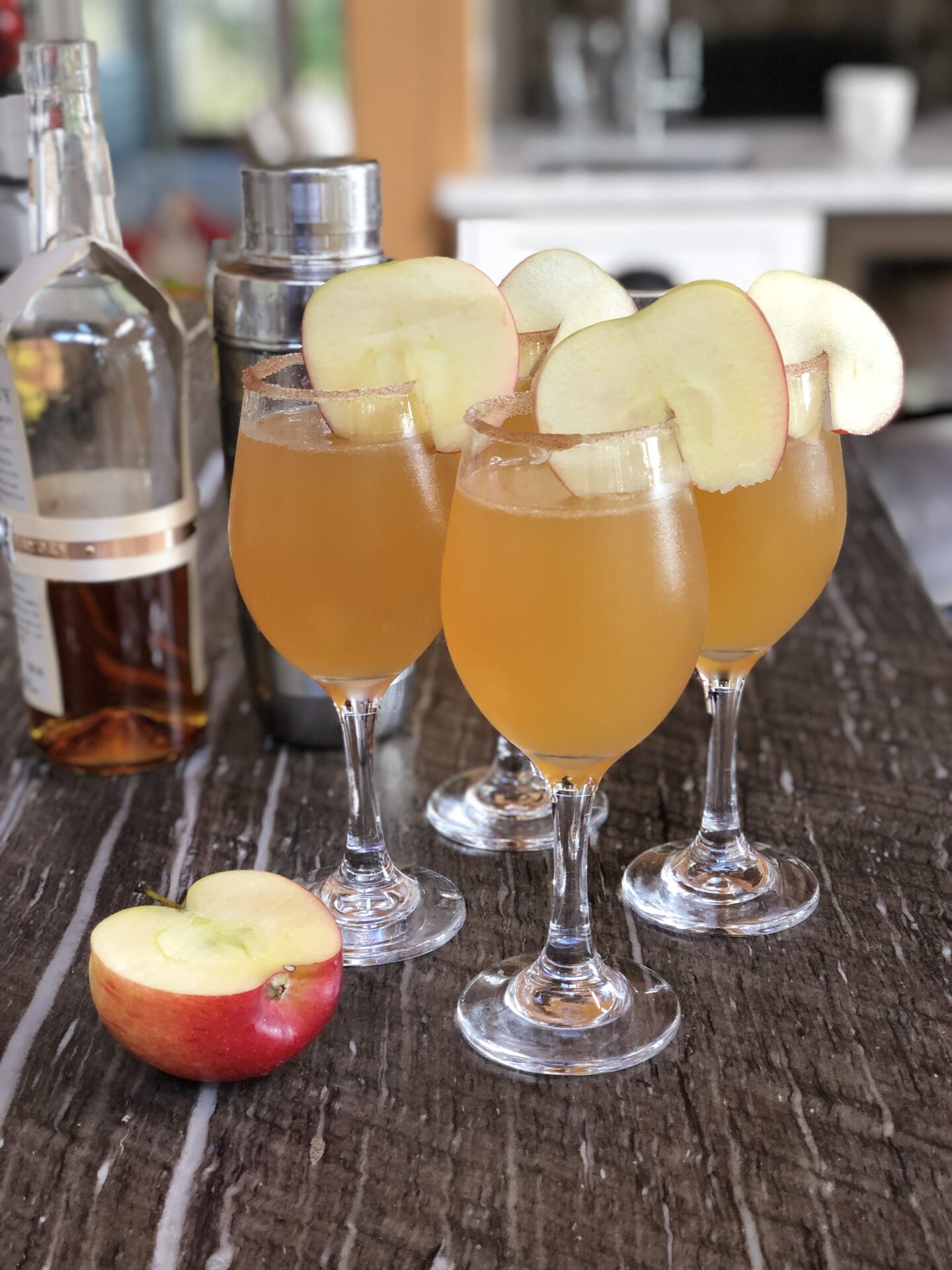 Bourbon Apple Cider Cocktail