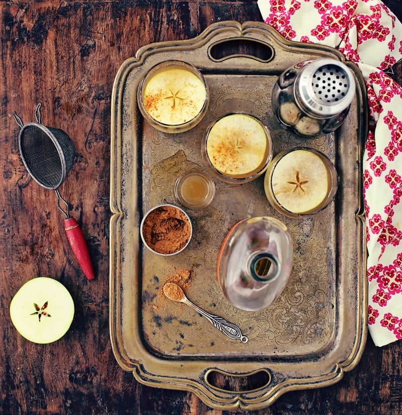 Holiday Spiced Apple Cocktail